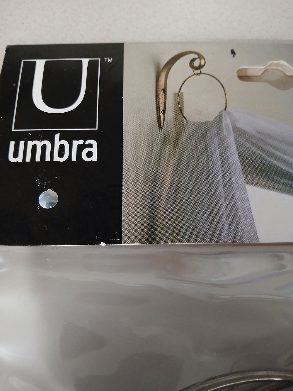 Umbra Decorative Curtain Ring Set in Gold